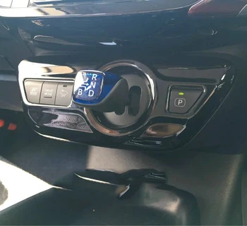RHD За Toyota Prius 2016 2017 2018 Интериора на Автомобила контролен Панел Смяна на предавката Довършителни Етикети Мултимедийна Дръжка Бутон Седалките Етикети Изображение 2