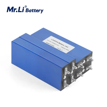 Mr.Li 8 бр 3.2 В 25Ah LiFePO4 акумулаторна батерия 25000 ма литиево желязо фосфат дълбоки цикли за Diy 12 24 36 48 В Слънчеви електрически инструменти Изображение 2
