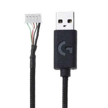 USB Линия на Мишката, 2,2 М USB Линия на Мишката жилен Кабел Подмяна на Резервни Части, Съвместими с G502 Герой на Мишката Изображение 2