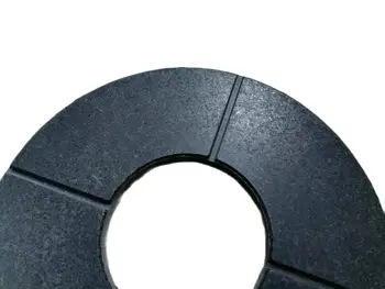 10 инча 250 мм черна смола любител на влажен Polishig мат остър вид гъвкави абразивни мокър полиране тампон за шлайфане на мрамор, гранит, камък Изображение 2