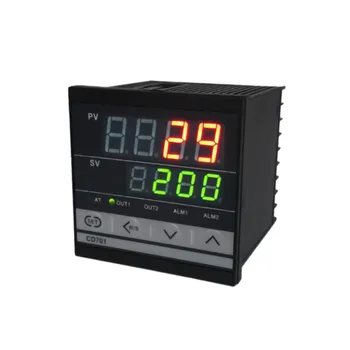 CD701 Цифров PID-регулатор на Температурата с двоен дисплей, Максимална Тестова Температура 1372 Градуса, Терморегулятор с сигнално устройство Релейным Изход