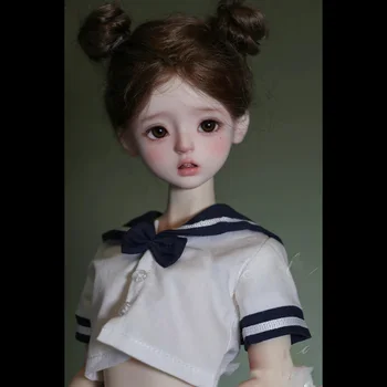 Нов 1/4 BJD Кукла Главата С Тялото на Смола Материал на най-Високо Качество Модел на Кукла Сладко Момиче Кукла Без Грим САМ Колекция от Играчки Подарък